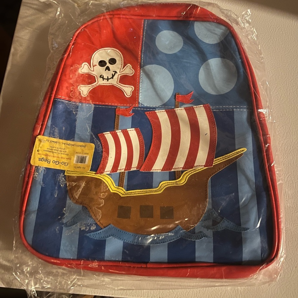 Boys skull backpack